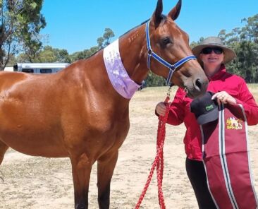 Debbie Plecas and Regal Share with prize