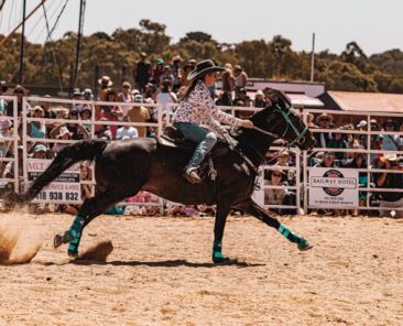 Kylee Paull and Whiskey Business @ Bunyip Rodeo Feb2023